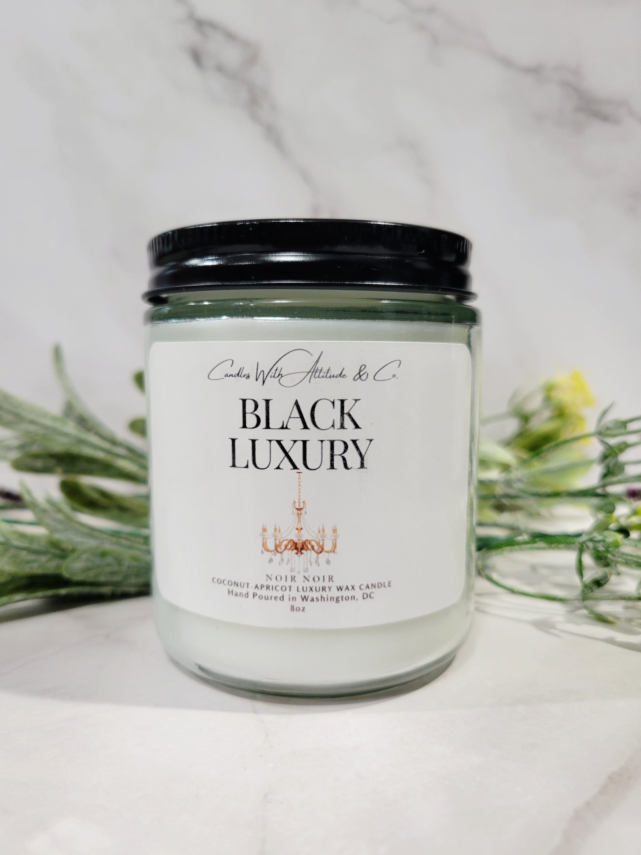 Black Luxury 8 oz – CandlesWithAttitude